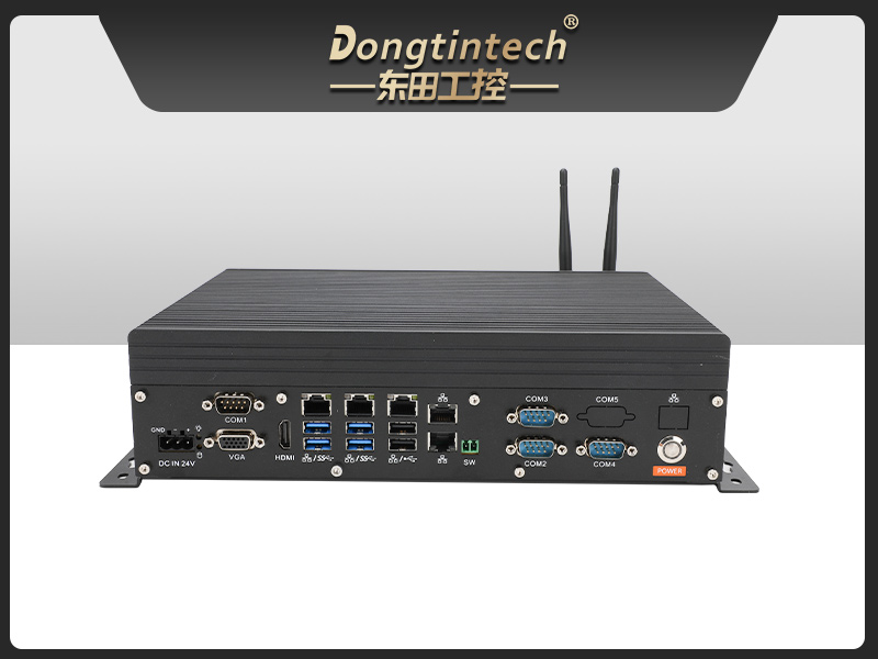 酷睿8/9代無風扇嵌入式工控機,雙顯迷你工業(yè)主機廠家,DTB-3065-H110